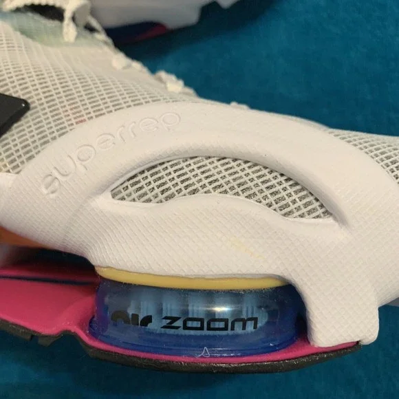Nike Air Zoom Superrep 3 White Black Photo Blue DC9115-109 Men’s Size 7 - Picture 7 of 9
